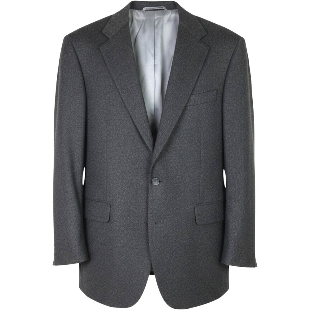 Charles Klein 100% Camel Hair Two Button Blazer 46XL Charcoal‎ Gray
